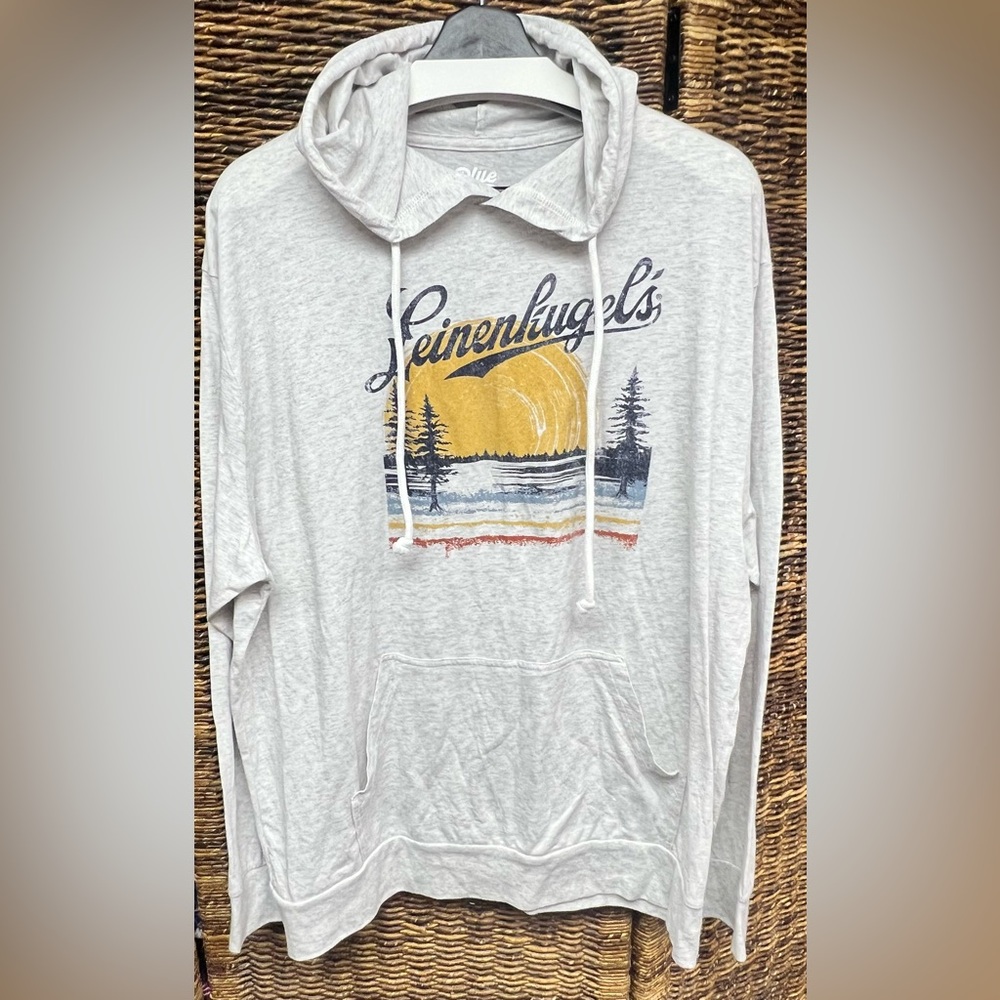 Leinenkugels- Conely Hooded Long Sleeve Shirt- XXL- Mens - Picture 1 of 5